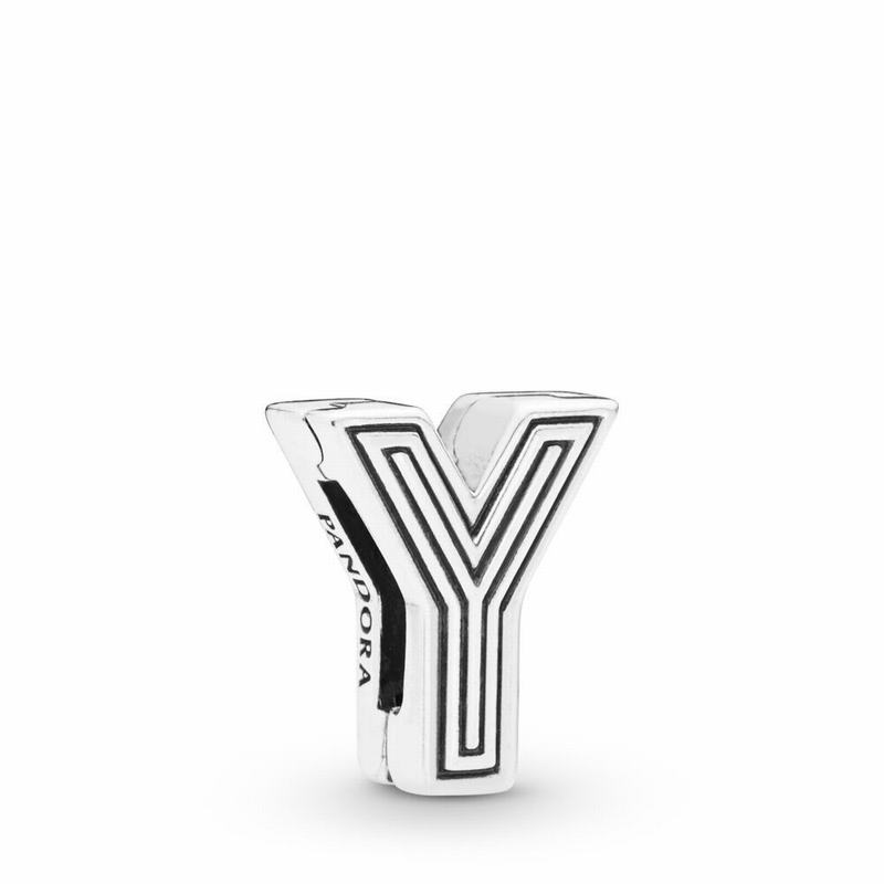 Pandora Reflexions™ Letter Y Clip Charm NZ, Sterling Silver (673095-FVA)